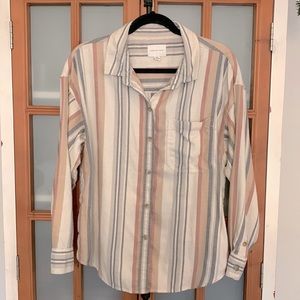 American Eagle Super Soft Over-Sized Button Down